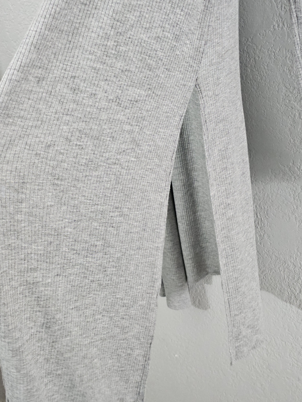 Rae Republic Lightweight Open-Front Ribbed Cardigan Womens Medium Gray - Picture 6 of 8